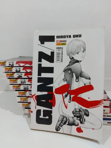 Mangá Gantz volume 1. Vendo os 11 juntos!!