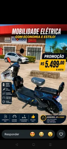 Vendo moto elétrica