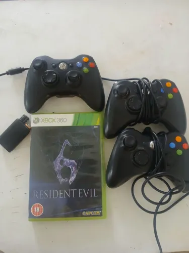 Jogo Controle de xbox 360 original tudo por 200