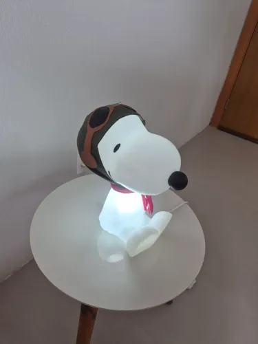 LUMINÁRIA SNOOPY AVIADOR 3D