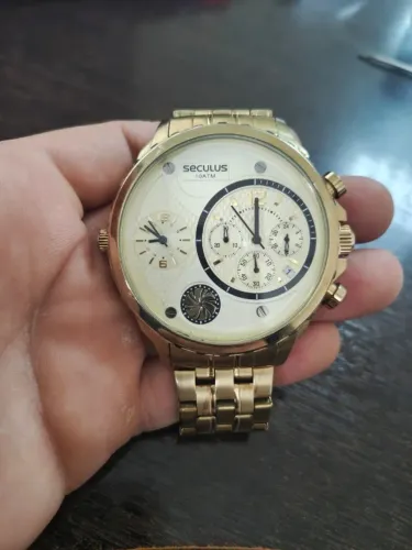 Relógio Seculus grande 55mm