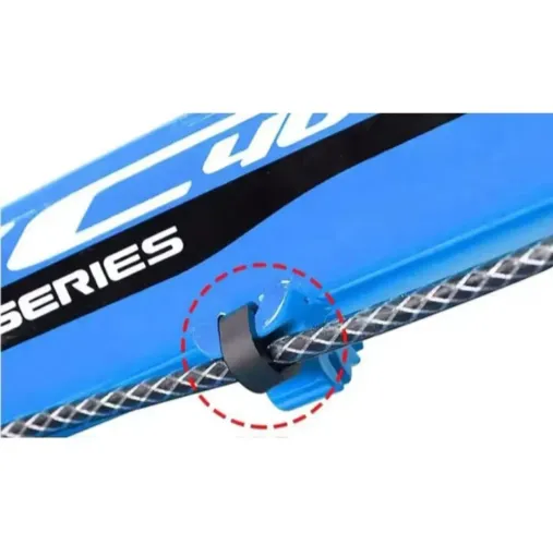Abraçadeira Clip em Aluminio Trava Conduites de Quadro Bike MTB