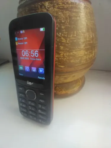 Telefone RED Simples Basico Dual Chip para idosos