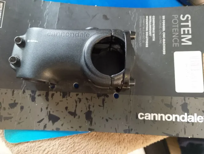 Mesa cannondale 60mm 31.8 nova original alumínio 