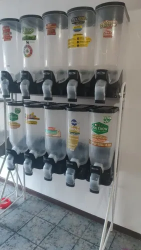 Dispenser ração 10 lugares plast pet