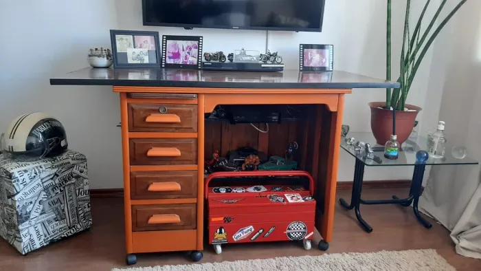 Mesa escritório antiga