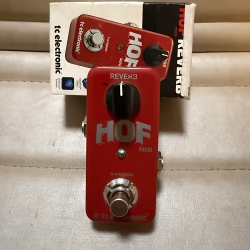 Pedal Tc Electronic Mini Hall of Fame - Hof - Reverb - Super Conservado!!
