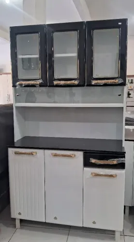 Armário p cozinha moderno em aço Telasul