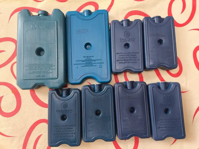 kit gelo artificial reutilizável rígido placa de gelo em gel
