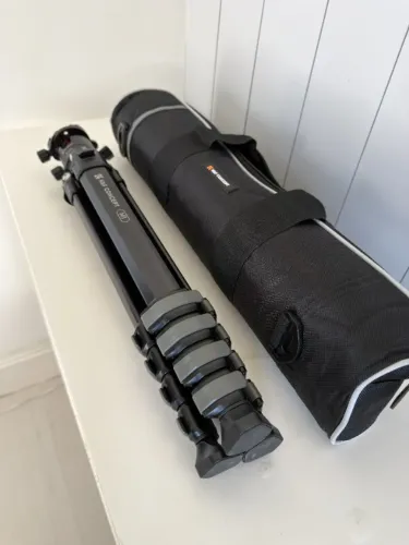 Tripé K&F Concept M1 com Cabeça Ball BH-36L Novo Sem Uso