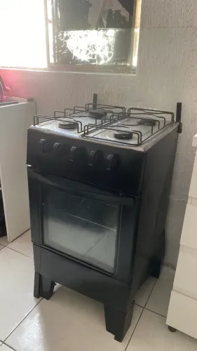 Fogão 4 + forno bocas pronto para uso