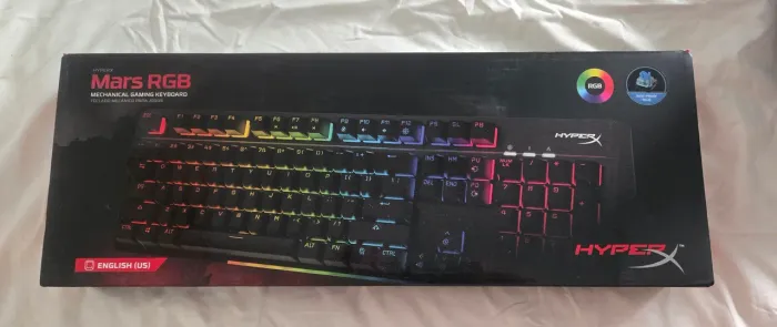 Teclado HyperX Mars RGB