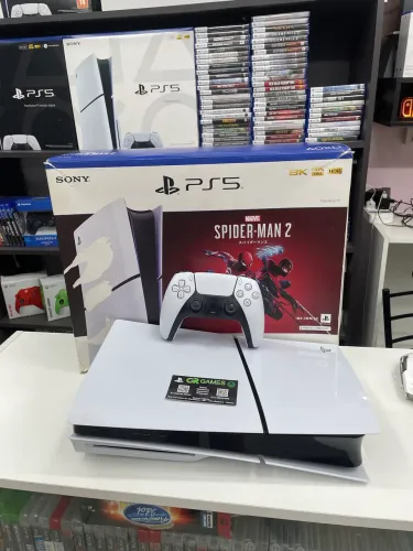 Ps5 slim de 1TB com leitor semi novo com garantia