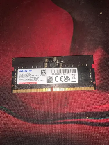 Memória ddr5 8gb