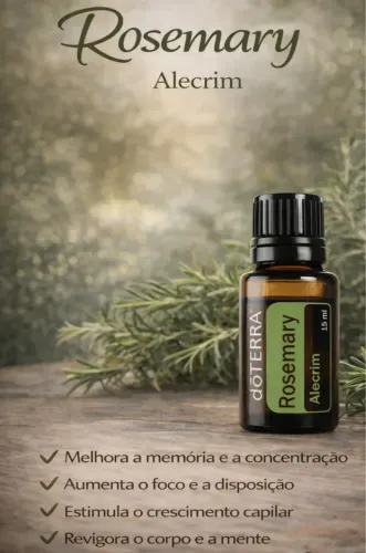 Óleo Essencial Rosemary - Alecrim 15ml DoTerra