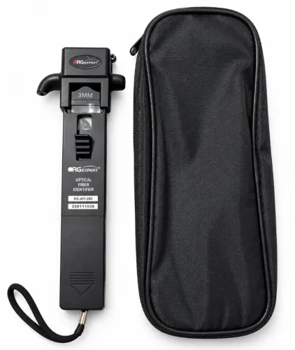 Kit fibra óptica Power Meter, identificador de fibra e clivador profissional 