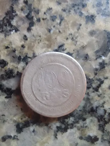 Moeda 100 reis de 1889 