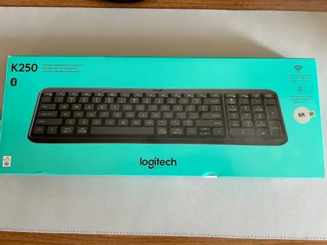 Teclado sem fio Logitech para pc/notebook