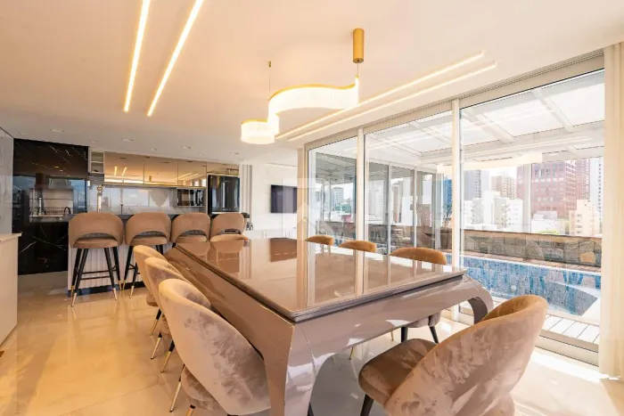 Cobertura Duplex Mobiliada com Piscina Privativa, 3 Suítes 3 Vagas para Locação, 212 m² B