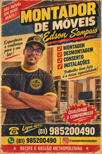 Montador e desmontado e de móveis em geral