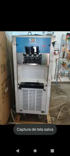 Máquina de sorvete a venda