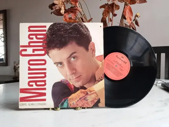 lp vinil - mauro ghan - corpo, alma e coração - com encarte
