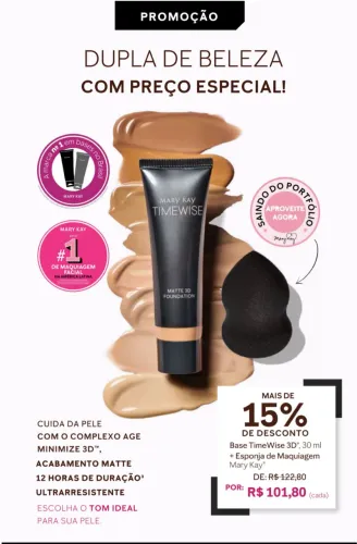 Base Mary kay Time Wise Matte