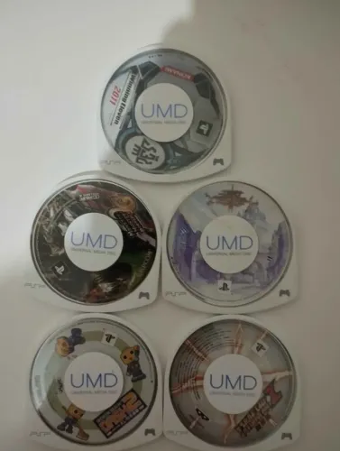 Pack de jogos de PSP (3)