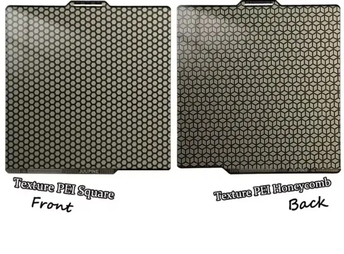 Placa Plate texturizada dupla face para impressão 3D Bambulab A1