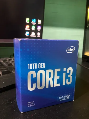 PROCESSADOR INTEL I3-10100f LGA 1200