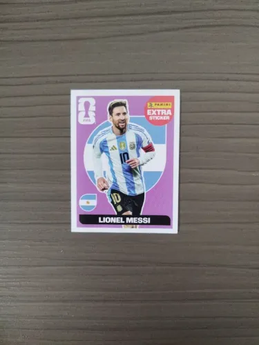 Figurinha Messi legend extra