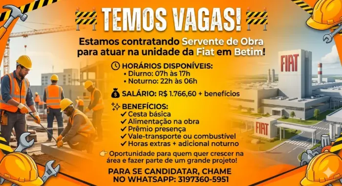 Servente de Pedreiro