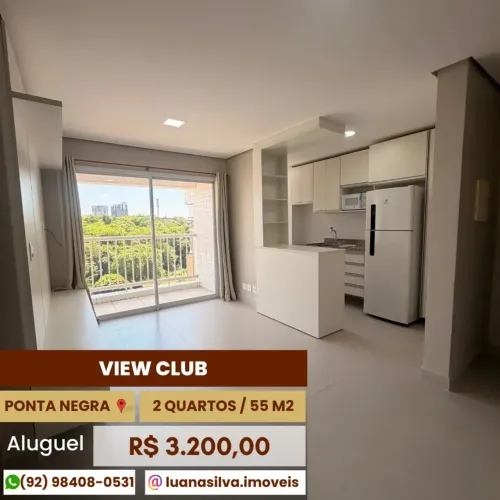 COND VIEW CLUB - Imóvel para aluguel com 2 quartos em Santo Agostinho - Manaus - AM