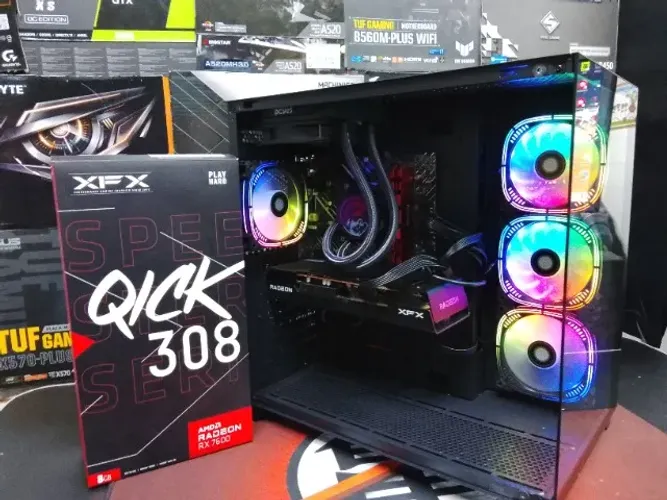PC Gamer | Core i9-12900K | Radeon RX 7600 XT 8GB | SSD NVMe | Garantia