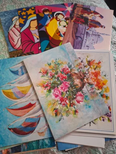 Cartões de aniversário e Natal! R$ 5 cada!