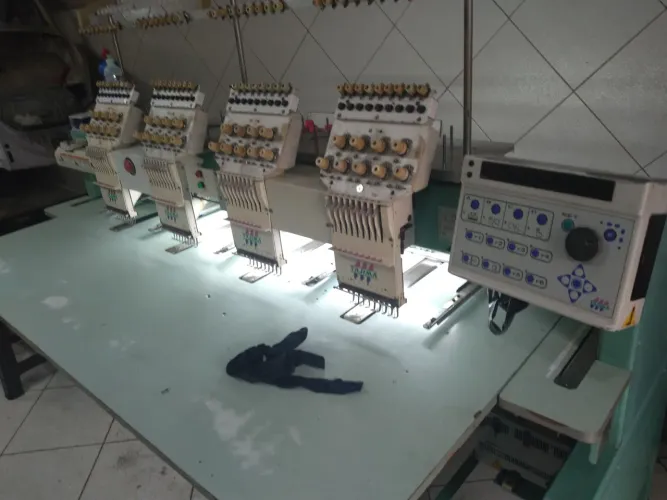 Máquina Bordar Tajima TMFX C904 4 cab. R$42.000