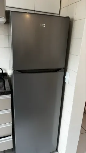 Geladeira HQ Defrost 290L Cinza HQ-290RDF 110V - Apenas 5 Meses de Uso