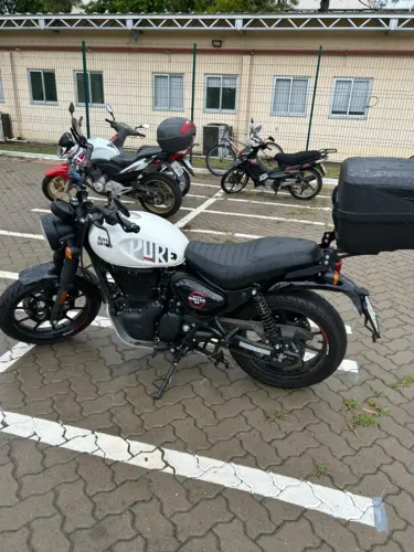 Royal Enfield Hunter 350 ABS Dapper White 2025 - 3.300km