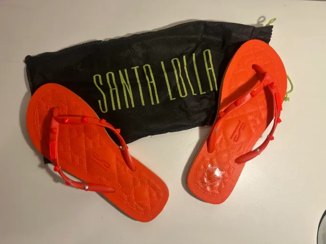 Chinelo Santa Lolla, tamanho 35/36.