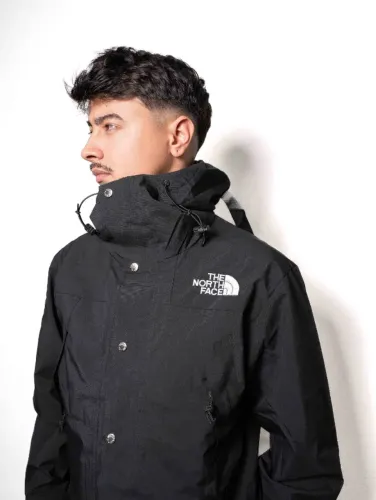 jaqueta corta vento masculina the north face preto