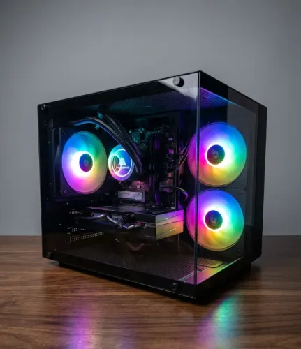 PC GAMER NOVO! I5 10400 16GB DDR4 RX580G SSD256NVME COM NOTA E GARANTIA