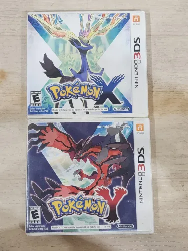 Pacote duplo Pokemon X e Y de Nintendo 3ds