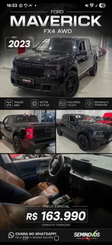 Ford Maverick Lariat FX4 2.0 Ecoboost Aut. 2023