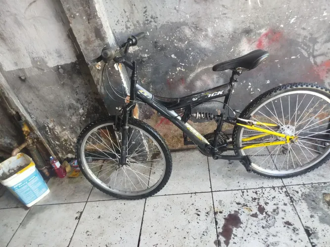 Bike Caloi quadro de amortecedor 
