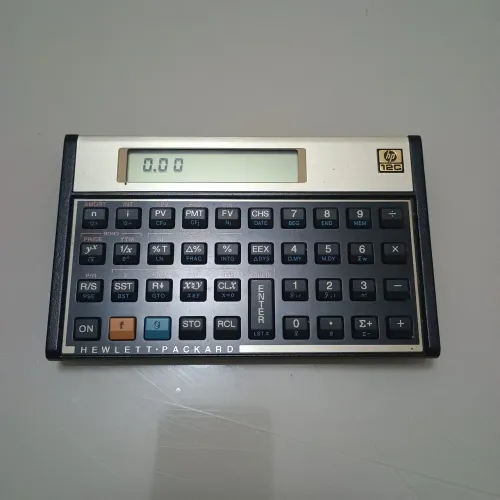 Calculadora financeira Hp 12C Gold original 