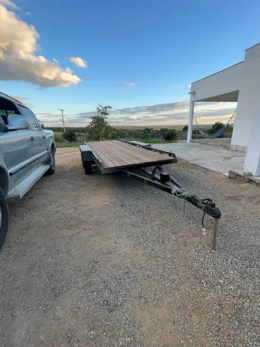 Carretinha reboque prancha