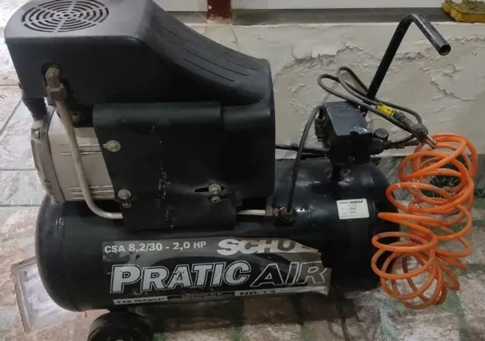 compressor schultz pratic air 2,0 hp 115lbs