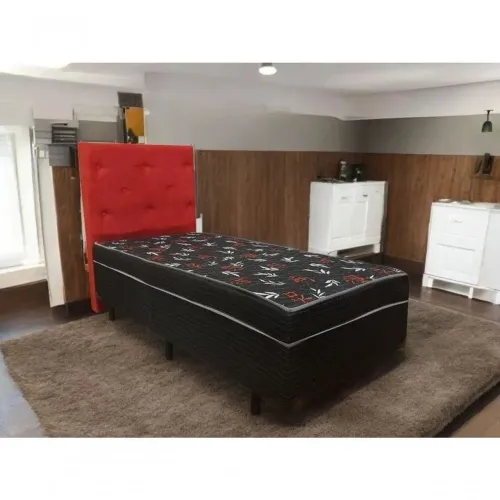 Cama box solteiro poucas unidades venha garantir a sua