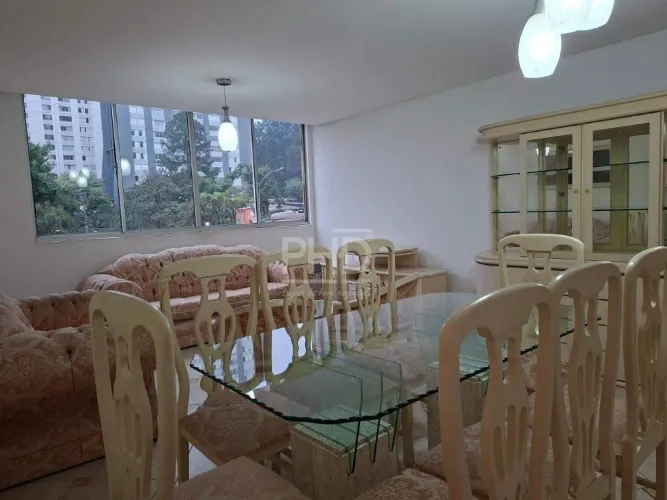 Apartamento Mobiliado para Locação 108 m², 2 Dormitórios, 1 Vaga e Lazer Completo no Parqu