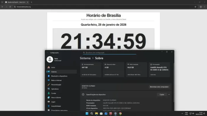 Memória Corsair 64 GB 2400Mhz